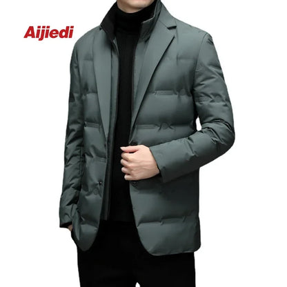 "Luce di Mare" – Winter Down Jacket with Scarf By Enzo Bellari®