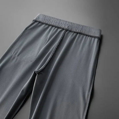 "Fior di Vento" – Embroidered Casual Pants By Enzo Bellari®