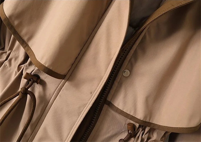 "Neve Elegante" – Fur Hooded Parka By Enzo Bellari®