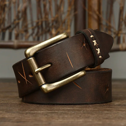 "Cintura Vera" – Genuine Leather Belt By Enzo Bellari®