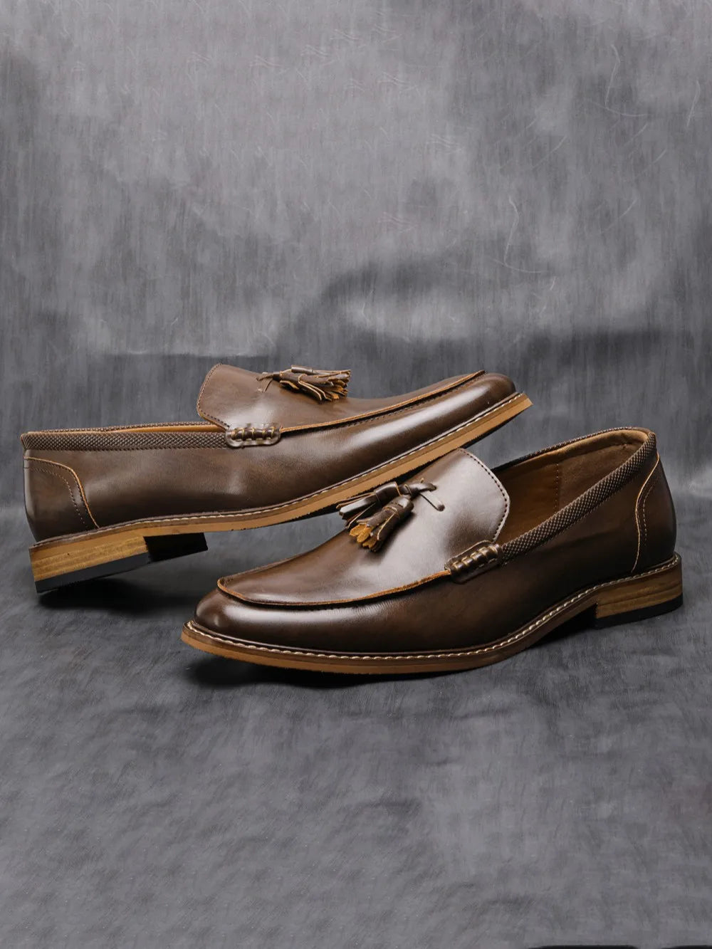 "Oro di Mare" – American Style Leather Loafers  By Enzo Bellari®