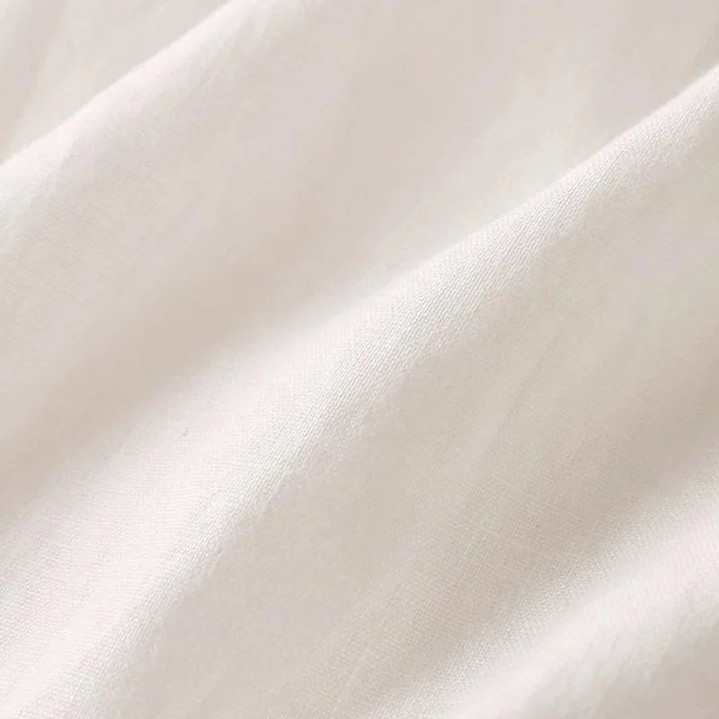 "Passo Largo" – Cotton Wide Leg Pants By Enzo Bellari®