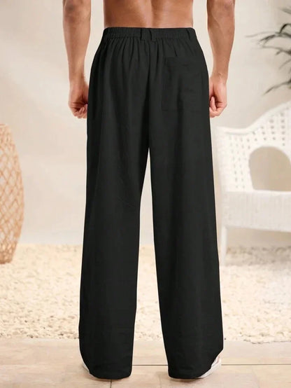 "Tessuto Libero" – Loose Linen Pants By Enzo Bellari®