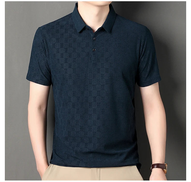 "Filo Naturale" – Cotton Hemp Polo Shirt By Enzo Bellari®