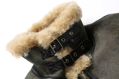 "Pelle di Cervo" – Sheepskin Fur Jacket By Enzo Bellari®