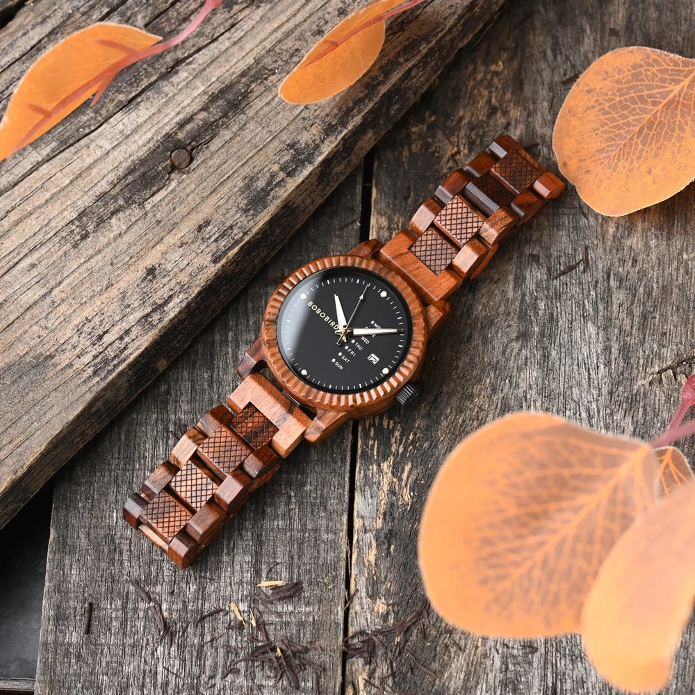 "Il Legno" – Wood Quartz Watch By Enzo Bellari®