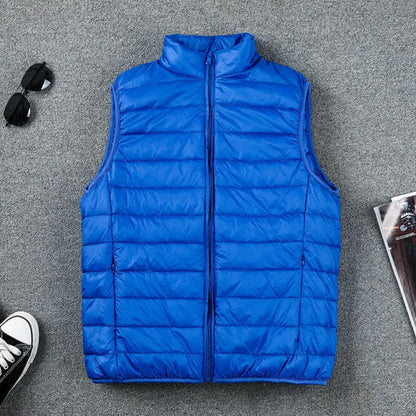 "Fior di Vento" – Ultralight Duck Down Puffer Vest By Enzo Bellari®