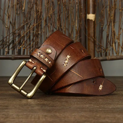 "Cintura Vera" – Genuine Leather Belt By Enzo Bellari®