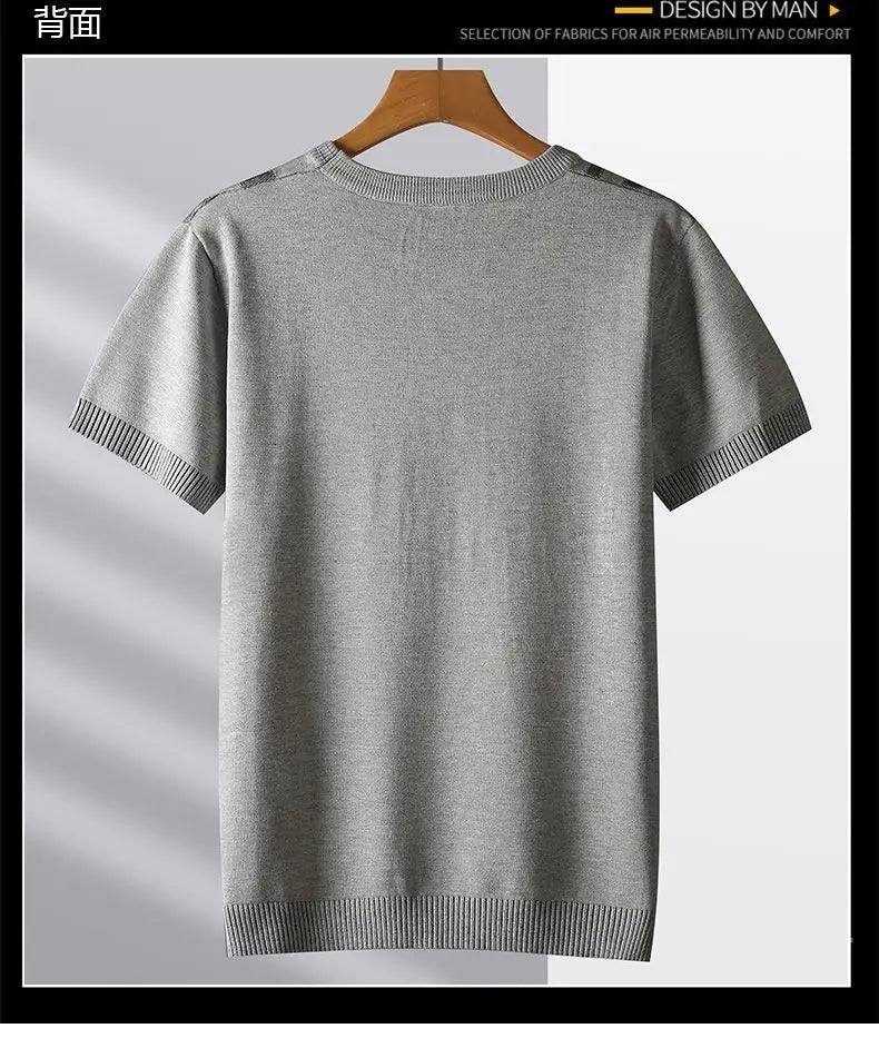 "Sole di Capri" – Round Neck Casual T-Shirt By Enzo Bellari®