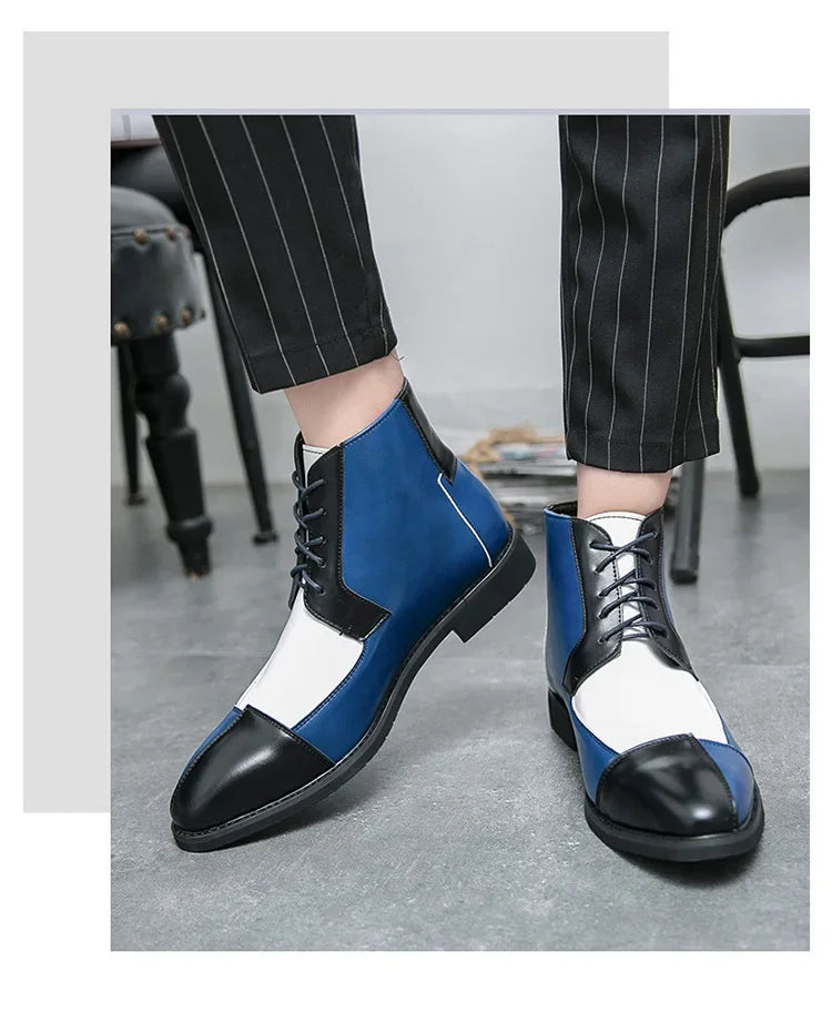 "Taglia Alta" – Retro High Top Shoes By Enzo Bellari®