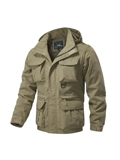 "Bello Sogno" – Casual Waterproof Cargo Jacket By Enzo Bellari®
