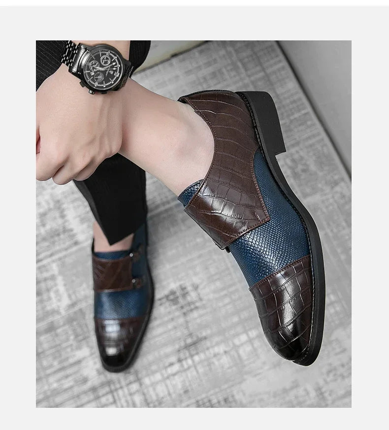 "Oro di Mare" – Leather Cap Toe Oxford Shoes By Enzo Bellari®