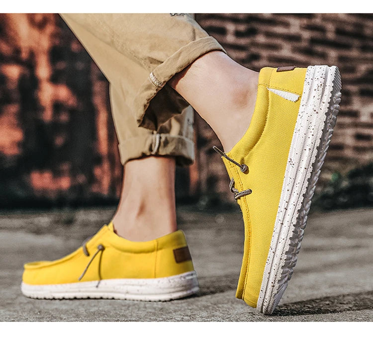 "Fior di Vento" – Plus Size Canvas Sneakers By Enzo Bellari®