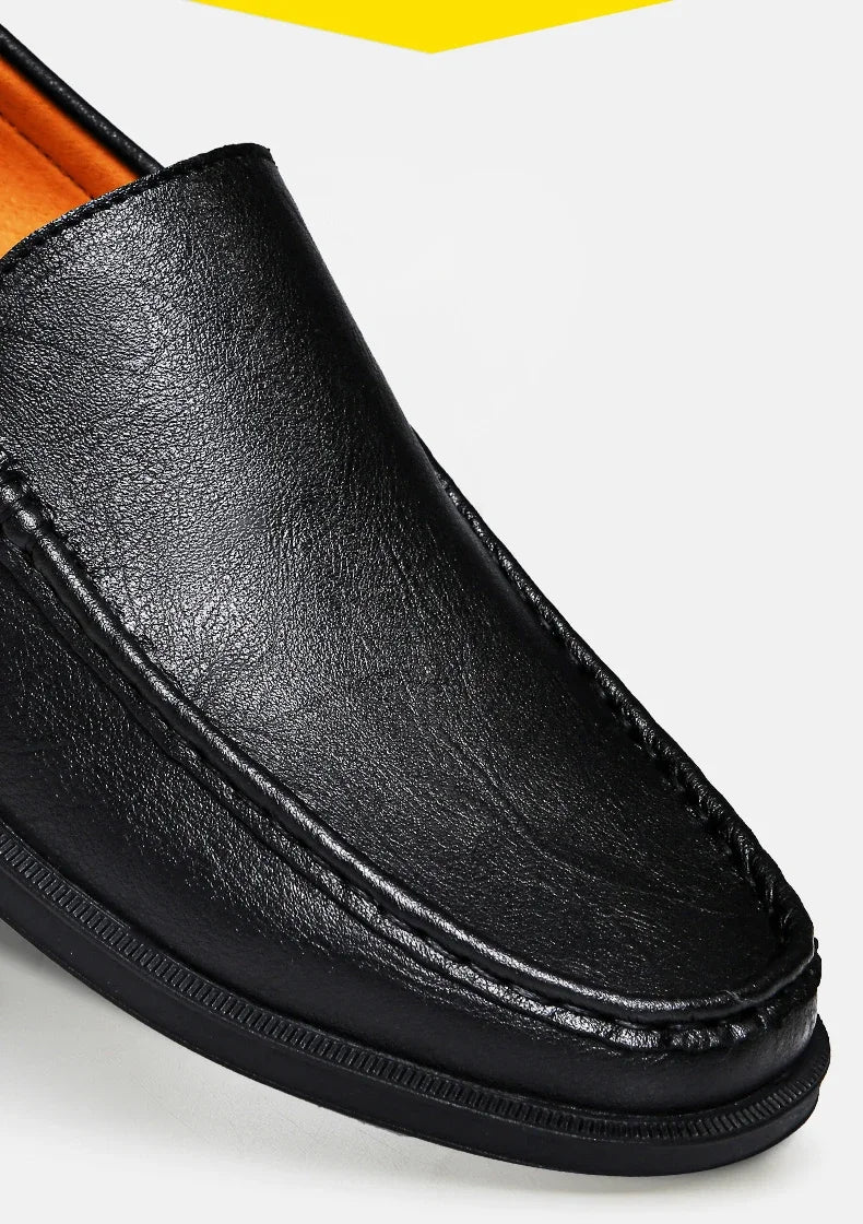 "Scivolo Vero" – Leather Slip-on Loafers By Enzo Bellari®