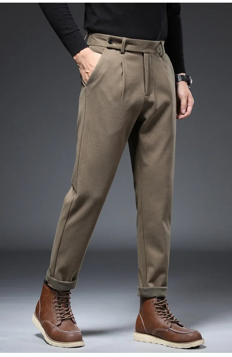 "Luce di Mare" – Slim Fit Business Pants By Enzo Bellari®