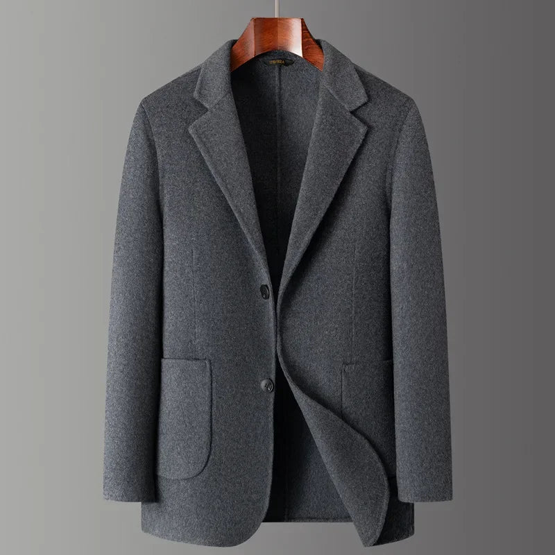 "Oro di Mare" – Double-Faced Woolen Business Jacket By Enzo Bellari®