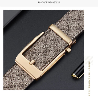 "Cintura Automatica" – Buckle Leather Belt By Enzo Bellari®