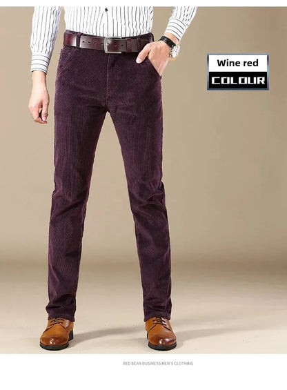 "Trama Rustica" – Corduroy Casual Pants By Enzo Bellari®