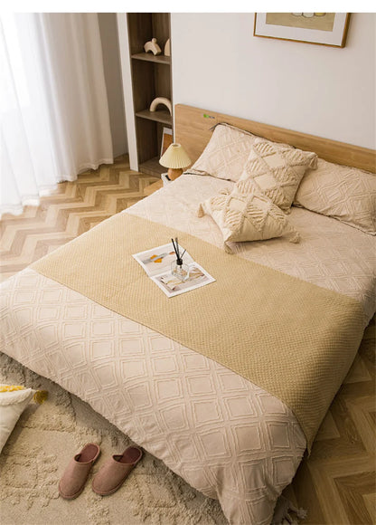 "Vento Lieve" – Chunky Knit Throw Blanket By Enzo Bellari®