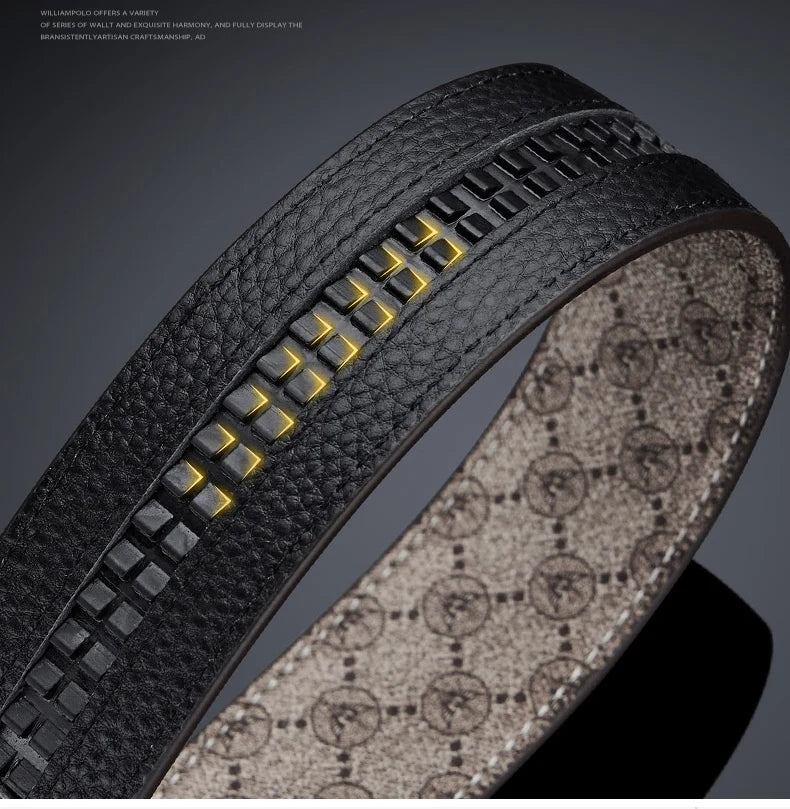 "Cintura Automatica" – Buckle Leather Belt By Enzo Bellari®