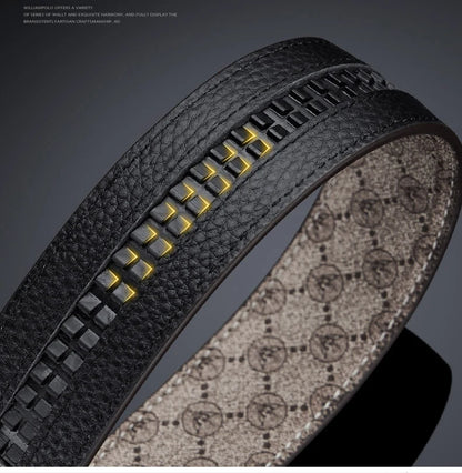 "Cintura Automatica" – Buckle Leather Belt By Enzo Bellari®