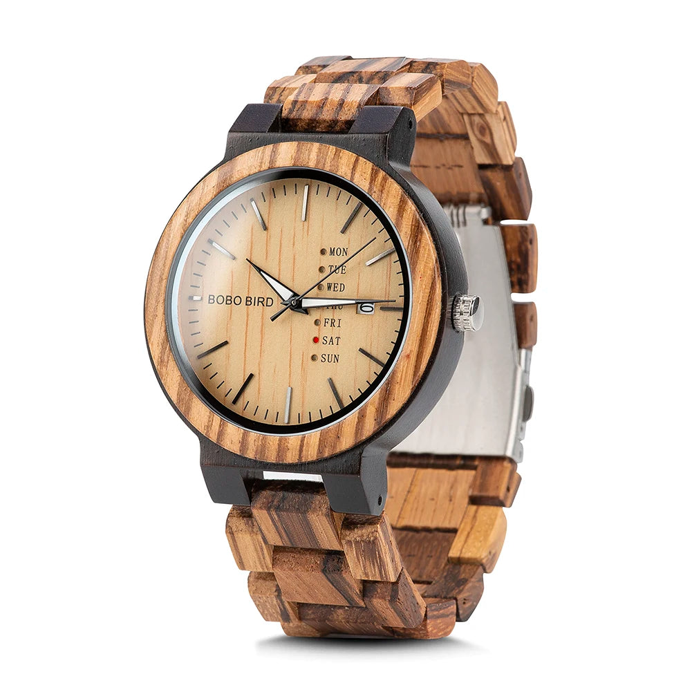 "Il Legno" – Wood Quartz Watch By Enzo Bellari®