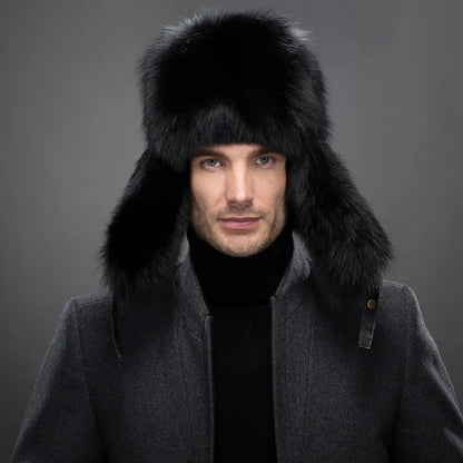 "Cappello Reale" – Fox Fur Lei Feng Hat By Enzo Bellari®