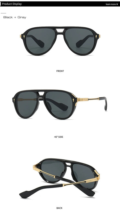 "Doppio Ponte" – Pilot Sunglasses By Enzo Bellari®