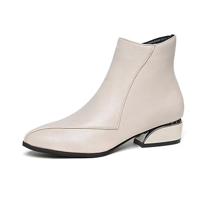 "Tacco Corto" – Pointed Ankle Boots By Enzo Bellari®