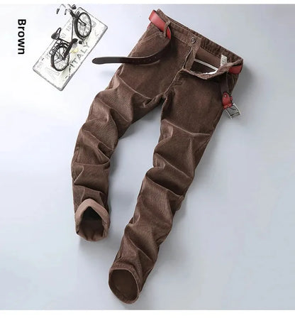 "Trama Rustica" – Corduroy Casual Pants By Enzo Bellari®