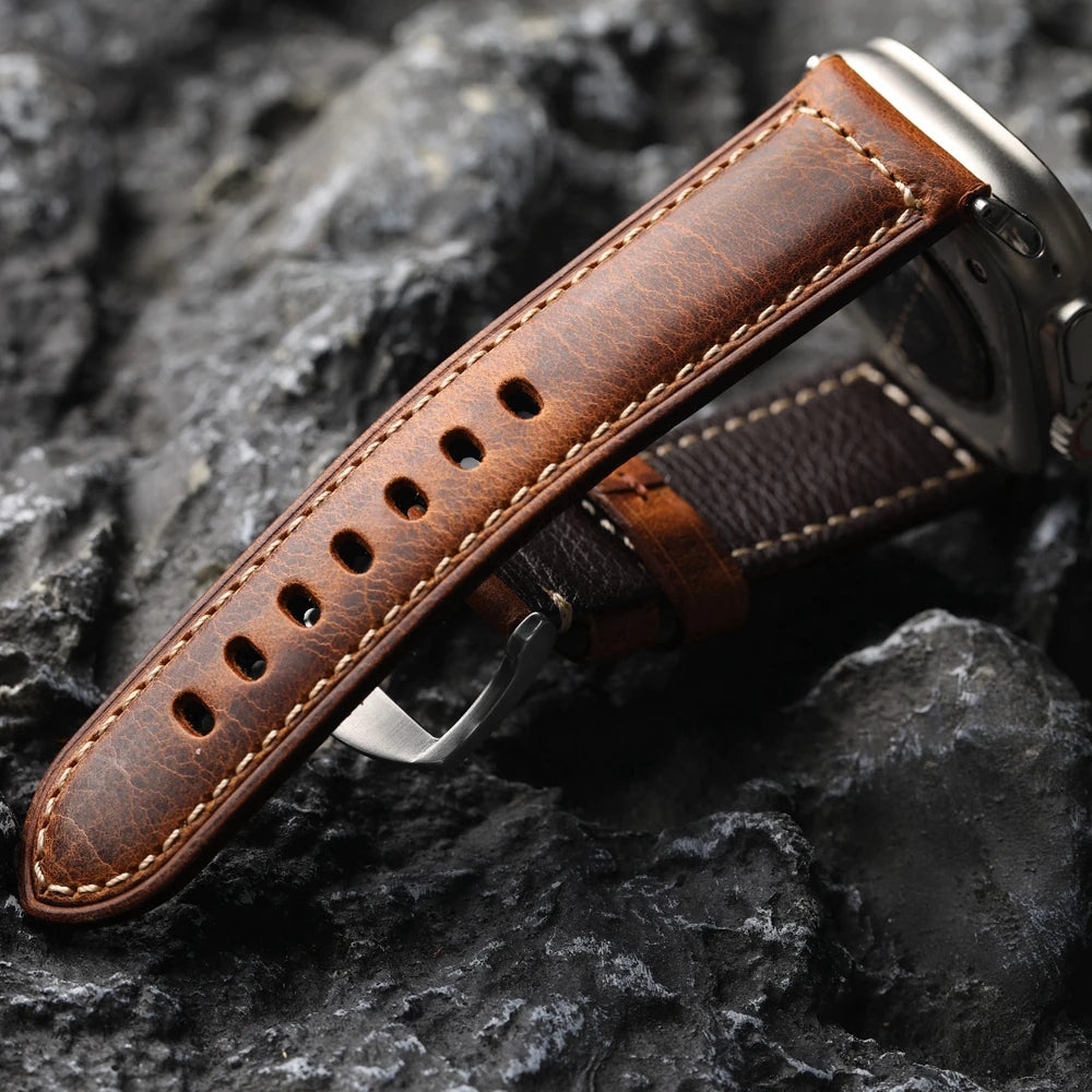 "Cinturino Fattoamano" – Leather iWatch Strap By Enzo Bellari®