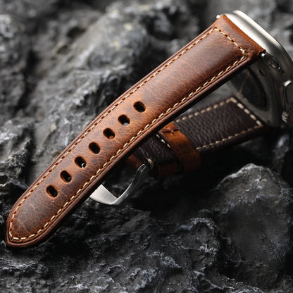 "Cinturino Fattoamano" – Leather iWatch Strap By Enzo Bellari®