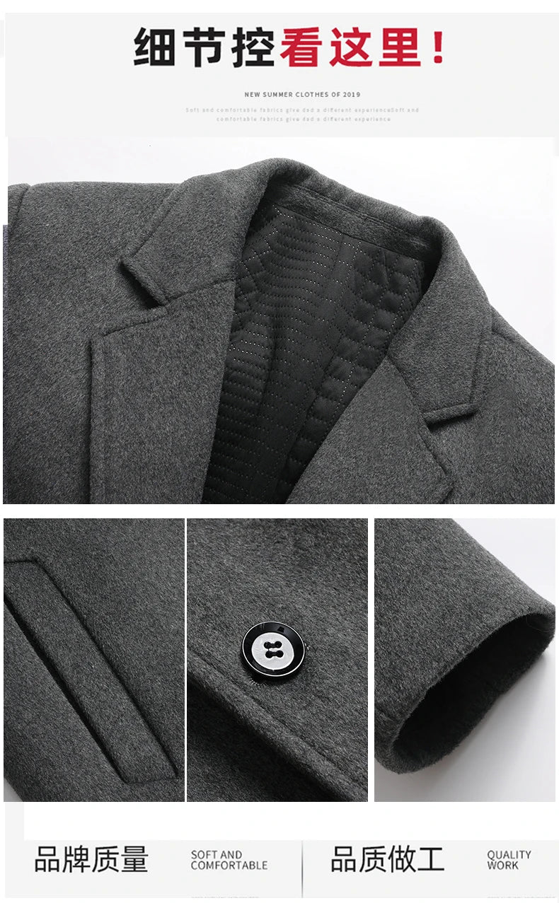 "Lana Lunga" – Woolen Trench Coat By Enzo Bellari®