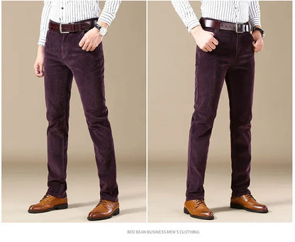 "Trama Rustica" – Corduroy Casual Pants By Enzo Bellari®