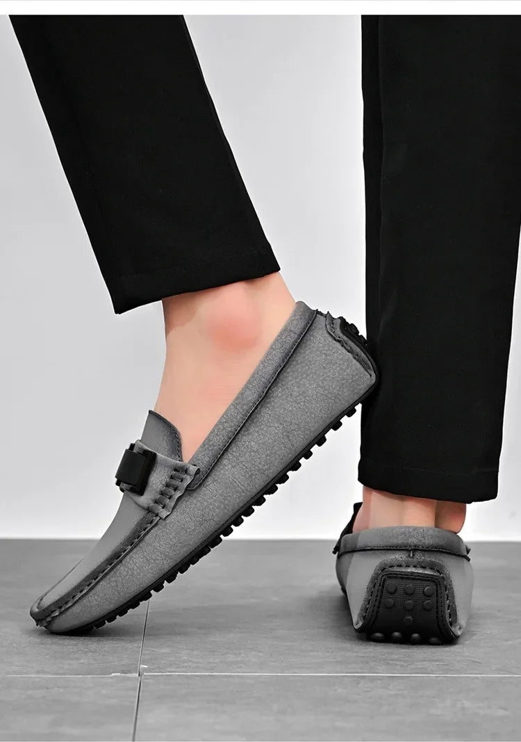 "Cielo Stellato" – Handmade Leather Driving Shoes By Enzo Bellari®