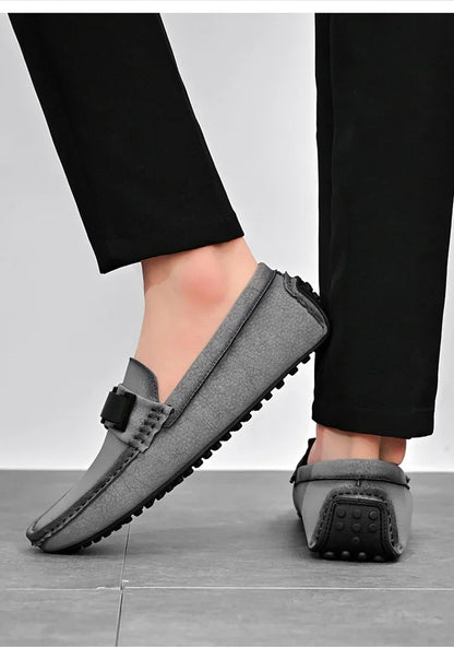 "Cielo Stellato" – Handmade Leather Driving Shoes By Enzo Bellari®