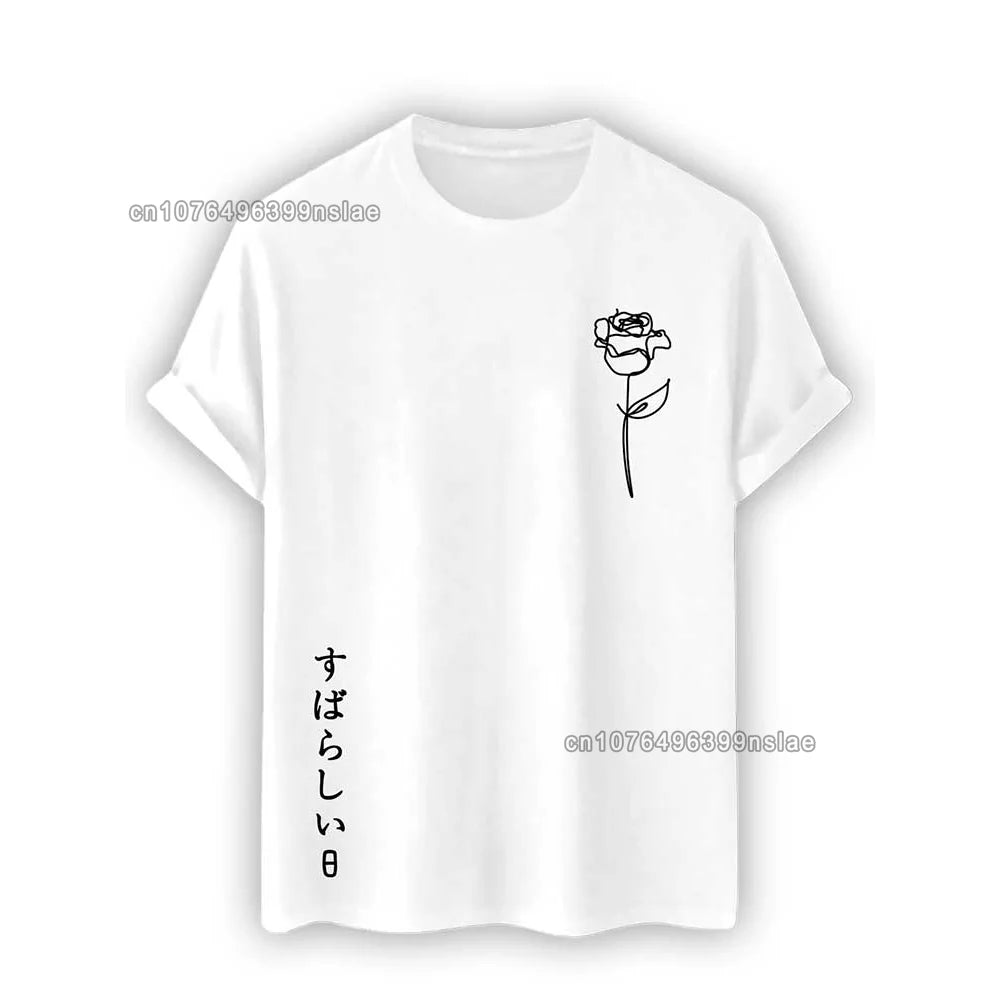 "Il Giardino" – Flower Graphic Tee By Enzo Bellari®