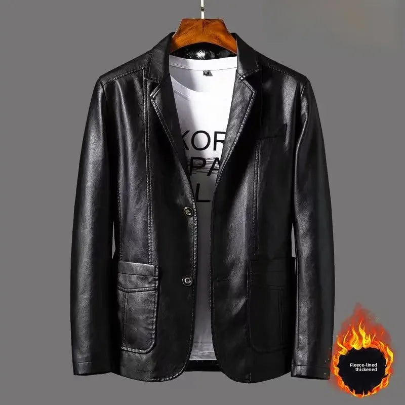 "Sole di Capri" – Retro Leather Streetwear Jacket By Enzo Bellari®