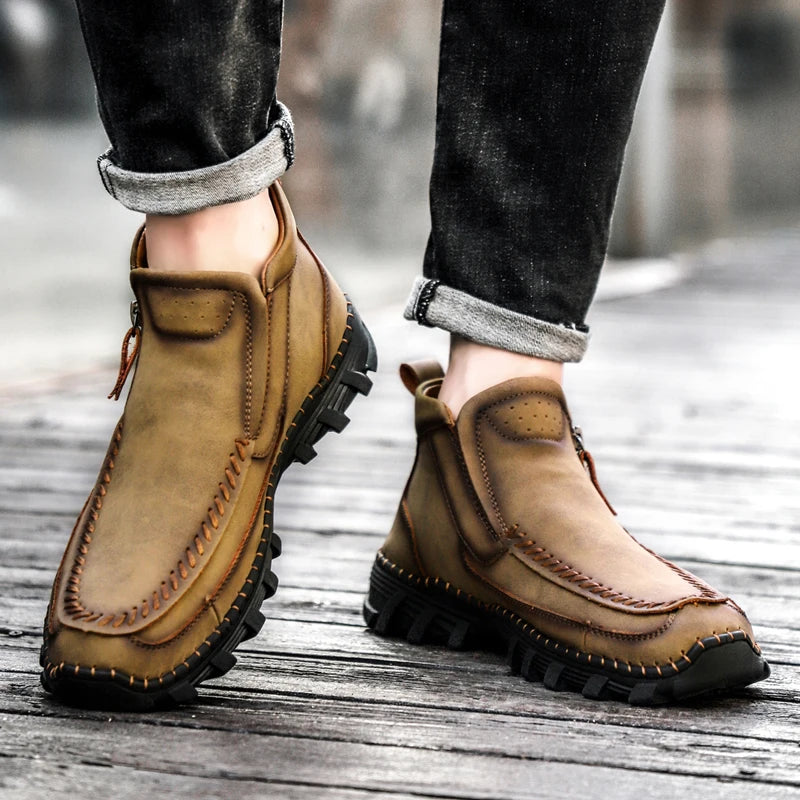 "Punto Alto" – Handmade High-Top Boots By Enzo Bellari®