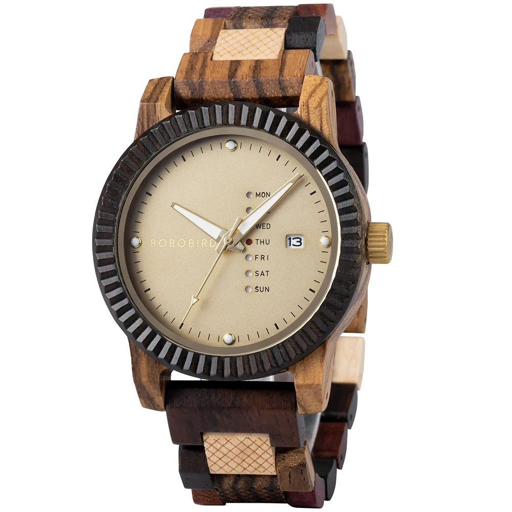"Il Legno" – Wood Quartz Watch By Enzo Bellari®