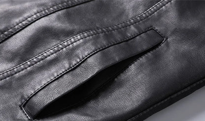 "Vento d’Ottobre" – Leather Lapel Jacket By Enzo Bellari®