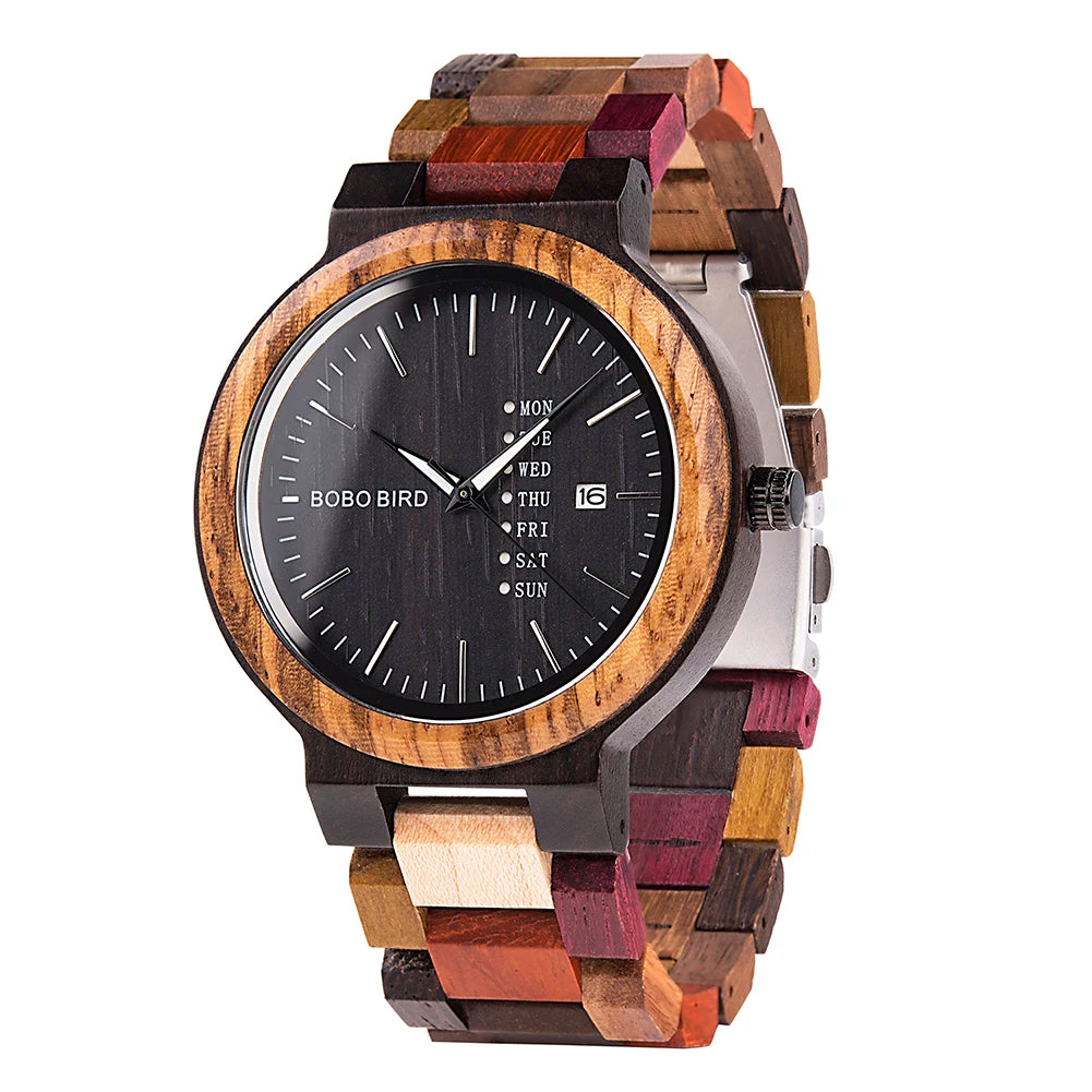 "Il Legno" – Wood Quartz Watch By Enzo Bellari®