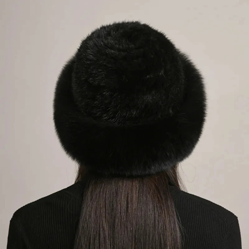 "La Pelliccia" – Mink & Fox Fur Beanie By Enzo Bellari®
