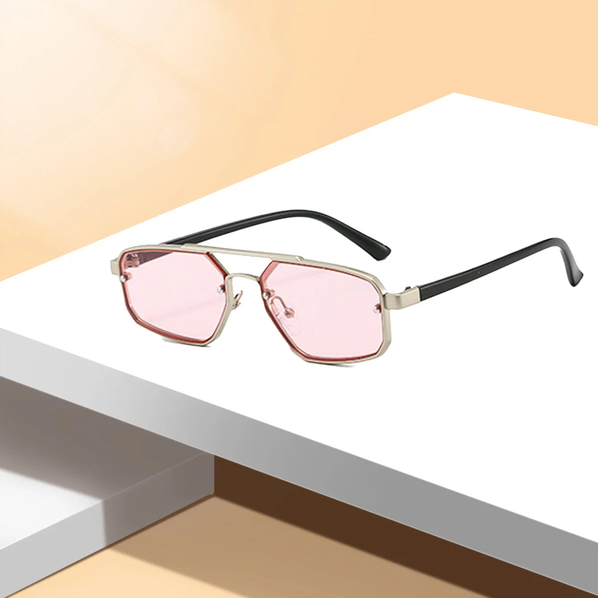 "Vista Retrò" – Vintage Rectangle Sunglasses By Enzo Bellari®