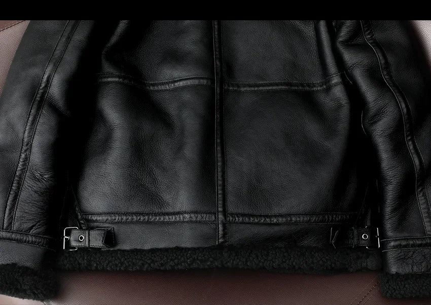 "Pelle di Cervo" – Sheepskin Fur Jacket By Enzo Bellari®