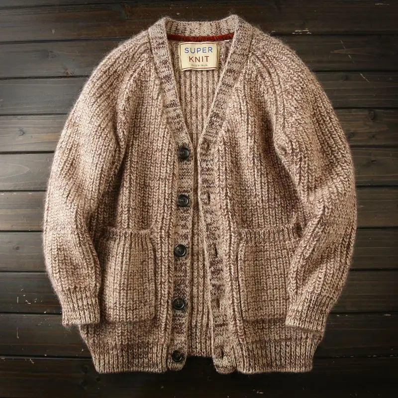 "Maglia Nobile" – Knitted Cardigan Sweater By Enzo Bellari®