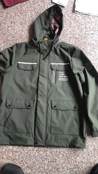 "Vera Luce" – Hooded Windbreaker Jacket By Enzo Bellari®