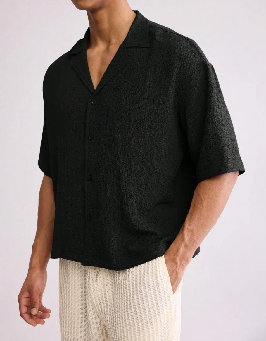 "Collo Morbido" – Loose Collar Shirt By Enzo Bellari®