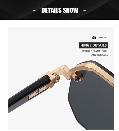 "Vista Leggera" – Semi-Rimless Sunglasses By Enzo Bellari®