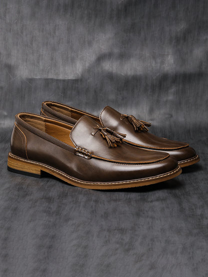 "Oro di Mare" – American Style Leather Loafers  By Enzo Bellari®